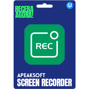 Apeaksoft Screen Recorder - Assinatura Vitalícia