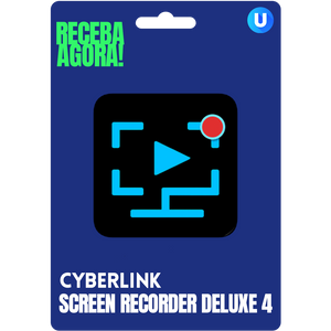 CyberLink Screen Recorder Deluxe 4 - Assinatura Vitalícia