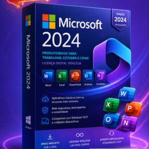 Microsoft Office 2024 - Licença Vitalícia